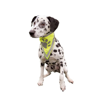 Trixie Reflektierendes Trixie-Bandana Gelb
