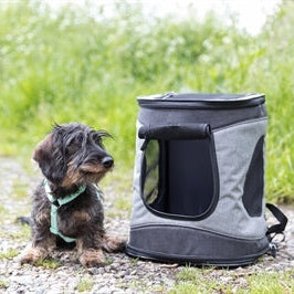 Trixie Dog Bag Timon Schwarz / Grau