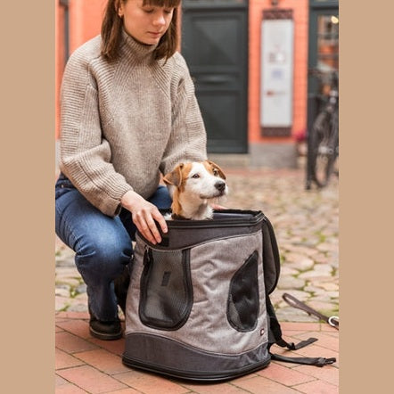 Trixie Dog Bag Timon Schwarz / Grau
