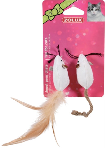 Zolux Canvas-Maus Weiss