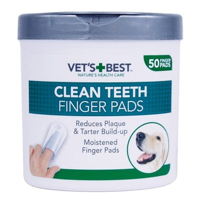 Vets Best Fettig Beste Saubere Zähne Fingerpads