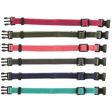 Trixie Welpenhalsband Set Fuchsia/Graphit/Indigo/Waldgrün/Koralle