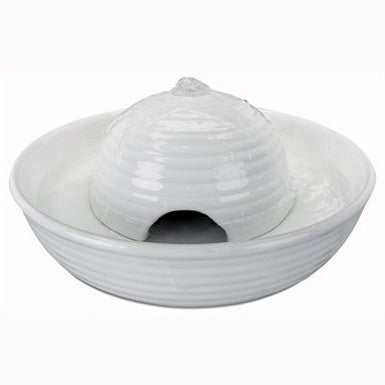 Trixie Vital Flow Mini Keramik-Trinkbrunnen Weiss