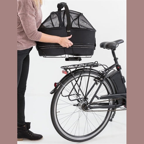 Trixie Fahrradkorb Gepäckträger Breit Schwarz