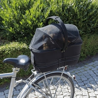 Trixie Fahrradkorb Gepäckträger Breit Schwarz