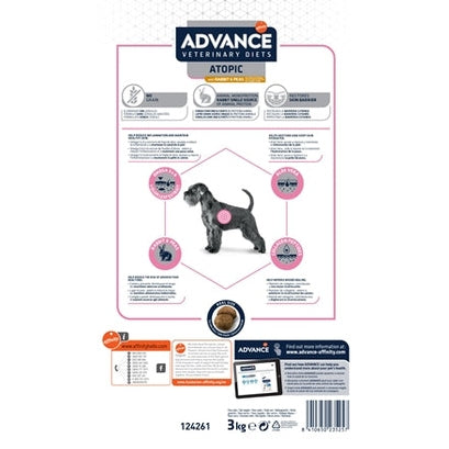 Advance Veterinary Diet Hund Atopische Empfindliche Haut Getreidefrei / Derma