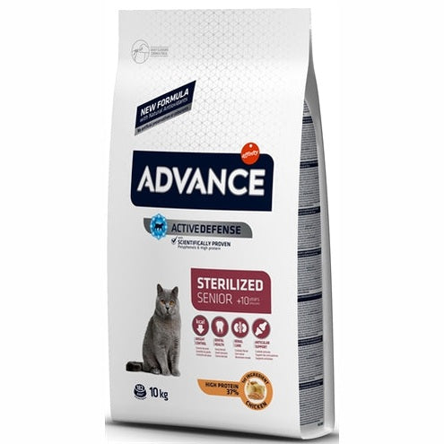 Advance Fortgeschrittene Katzensterilisierte Sensible Senioren 10+