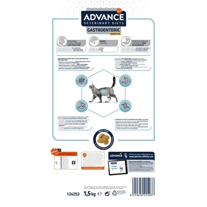 Advance Veterinary Diet Katze Gastroenterisch Verdauungsfördernd Empfindlich