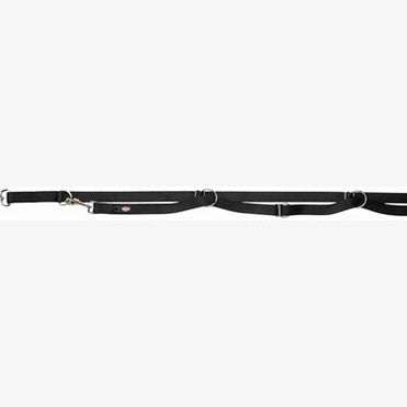 Trixie Hundeleine Premium Verstellbar Schwarz
