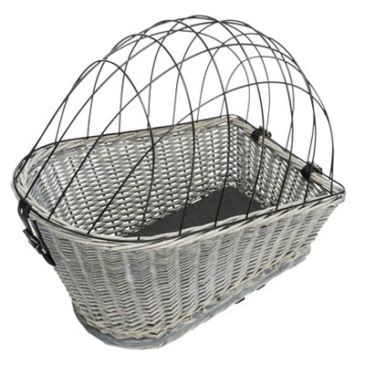 Trixie Fahrradkorb-Gepäckträger Mit Grauem Gitter