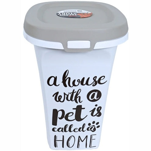 Moderna Nahrungsmittelbehälter Trendige Geschichte Haustier Weisheit