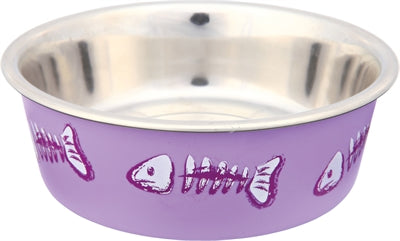 Trixie / Wasserschale Fischgrät Edelstahl / Kunststoff / Gummi Sortiert