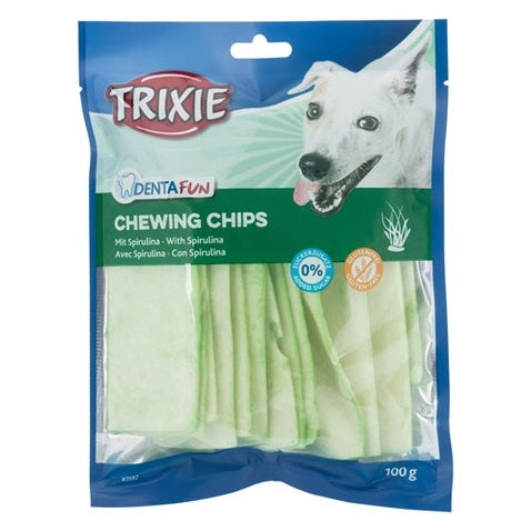 Trixie Denta Fun Spirulina Kaugummi-Chips