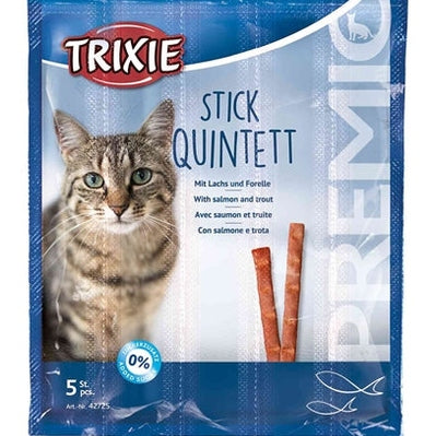 Trixie Premio Stick Quintett Lachs/Forelle