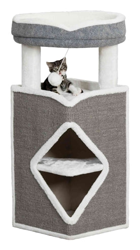 Trixie Katzen Turm Arma Grau / Weiss