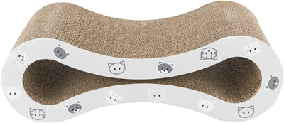 Trixie Krabbe Welle Mimi Karton Mit Katzenminze Weinrot