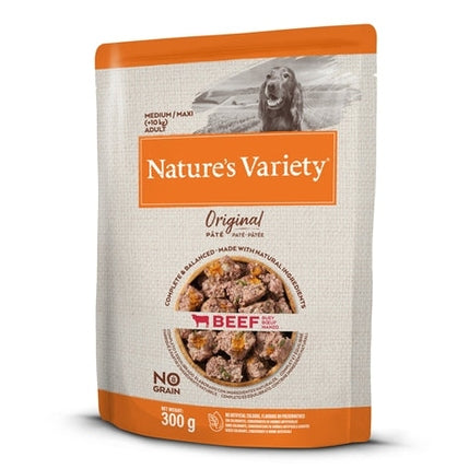 Natures Variety Original Erwachsene Medium / Maxi Pouch Rindfleisch No Grain