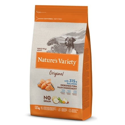 Natures Variety Original Erwachsener Mini-Lachs Ohne Getreide