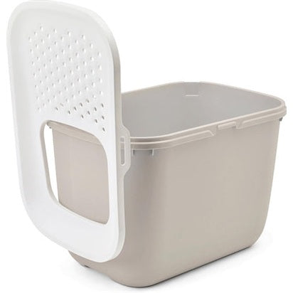 Savic Katzentoilette Hop In Weiss / Mokka