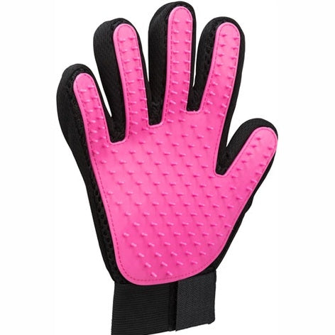 Trixie Pflegehandschuh Mesh Material / Tpr Rosa / Schwarz