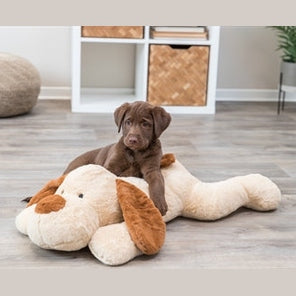 Trixie Kuschelhund Benny Plüsch Beige / Braun