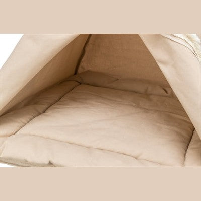 Trixie Katze Korb Tipi Boho Beige