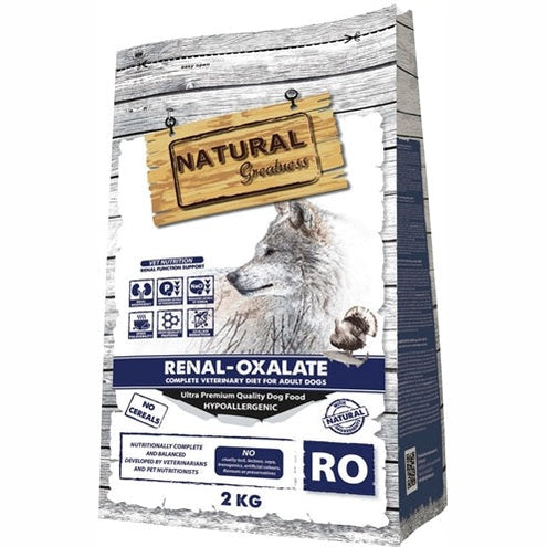 Natural Greatness Veterinärdiät Hund Nierenoxalat Komplett