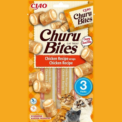 Inaba Churu Bites Katze Huhn Rezept Wraps