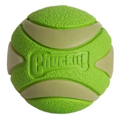 Chuckit Max Glow Ultra Squeeker Ball Grün