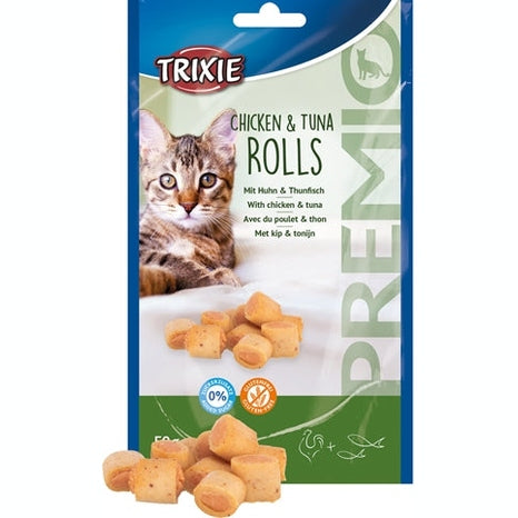 Trixie Premio Hühner- Und Thunfischbrötchen Für Katzentrixie Glutenfrei