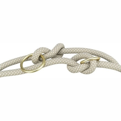 Trixie Soft Rope Hundeleine Verstellbar Grau / Hellgrau