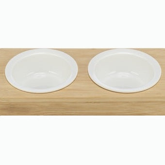 Trixie Futternapf Wasserschüssel Set Keramik / Bambus