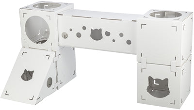 Trixie Katze Möbel Finca Felice Karton Weiss