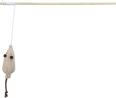 Trixie Katzenspielzeug Katzenrute Maus Holz Mit Katzenminze