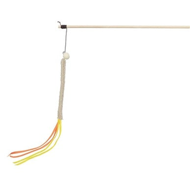 Trixie Katzenspielzeug Katze Angelrute Kunststoff Plüsch