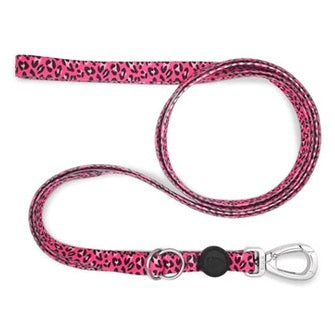 Morso Hundeleine Einstellbar Recycelt Blase Leo Rosa