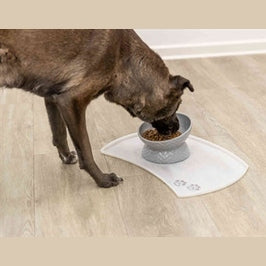 Trixie Erhöhter Futternapf/Wassernapf Keramik Grau