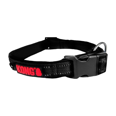 Kong Hundehalsband Nylon Schwarz