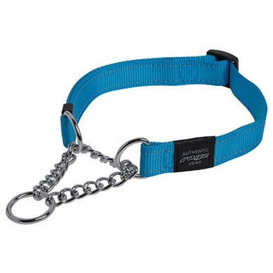 Rogz For Dogs Holzfäller Halbschlupfkragen Türkis