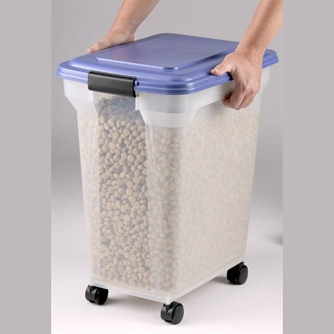 Markenlos Vorratsbehälter Luftdicht Transparent / Blau