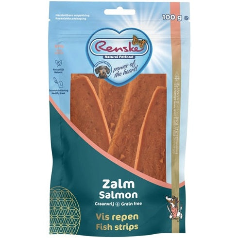 Renske Gesunde Belohnung Fleischstreifen Lachs