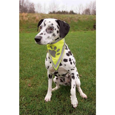 Trixie Reflektierendes Trixie-Bandana Gelb