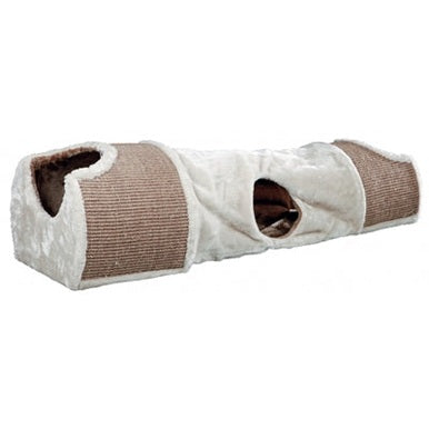 Trixie Kratztunnel Hellgrau / Braun / Taupe