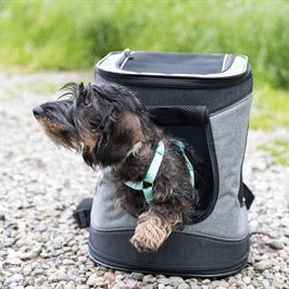 Trixie Dog Bag Timon Schwarz / Grau