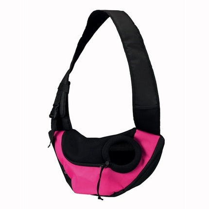 Trixie Belly Carrier Sling Tragetasche Rosa/Schwarz