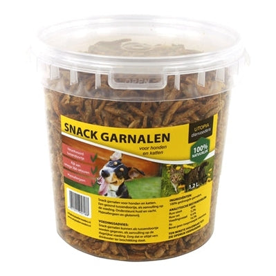 Utopia Getrocknete Snack-Garnelen Für Hund Und Katze