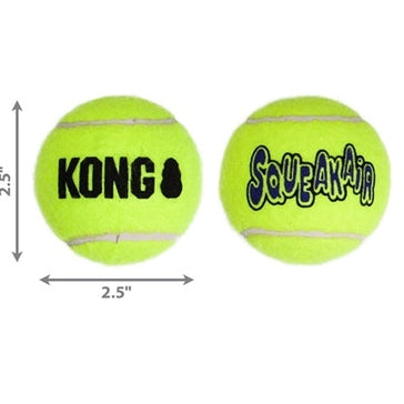 Kong Squeakair Tennisball Gelb Mit Piep
