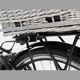 Trixie Fahrradkorb-Gepäckträger Mit Grauem Gitter