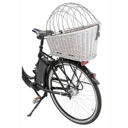 Trixie Fahrradkorb-Gepäckträger Mit Grauem Gitter