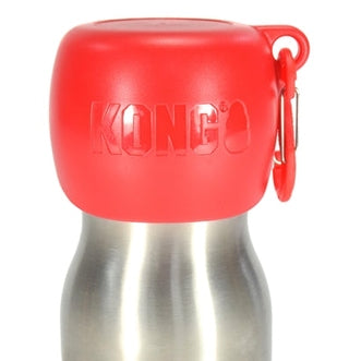 Kong H2O Trinkflasche Edelstahl Rot